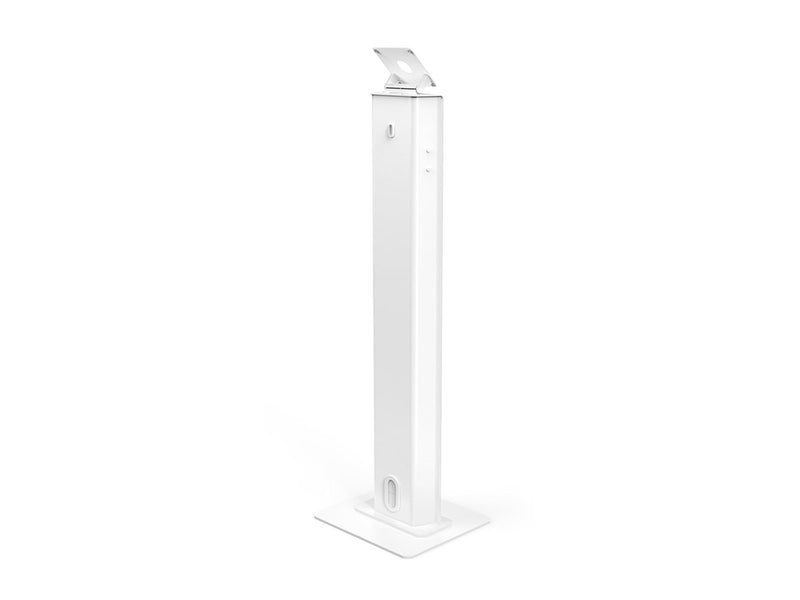 Compulocks Tablet-Bodenständer – VESA-kompatibel, Aluminium, Weiß