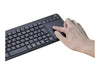 Renkforce Kabellose Tastatur – Integriertes Touchpad, 10m Reichweite