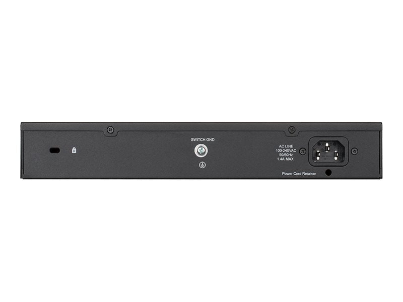 D-Link 24-Port Smart Switch – 12 PoE-Ports, Gigabit-Geschwindigkeit