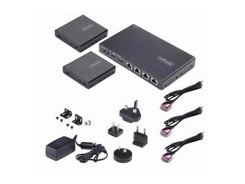 Startech 4-Port HDMI Extender – 4K, bis 70m über CAT6