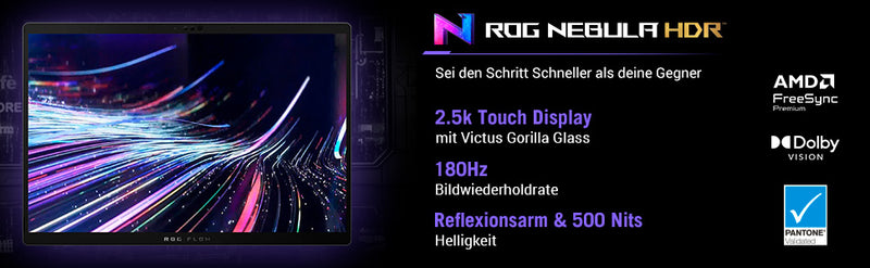 ASUS ROG Flow Z13 – 13,4" Touchscreen, 1 TB Speicher