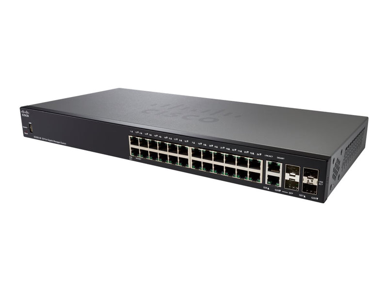 Cisco 28-Port Gigabit Switch – Einfache Verwaltung, hohe Sicherheit