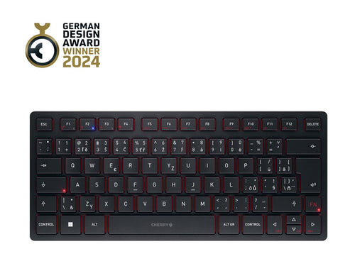 CHERRY Kabellose Mini-Tastatur – Kompakt & Flexibel