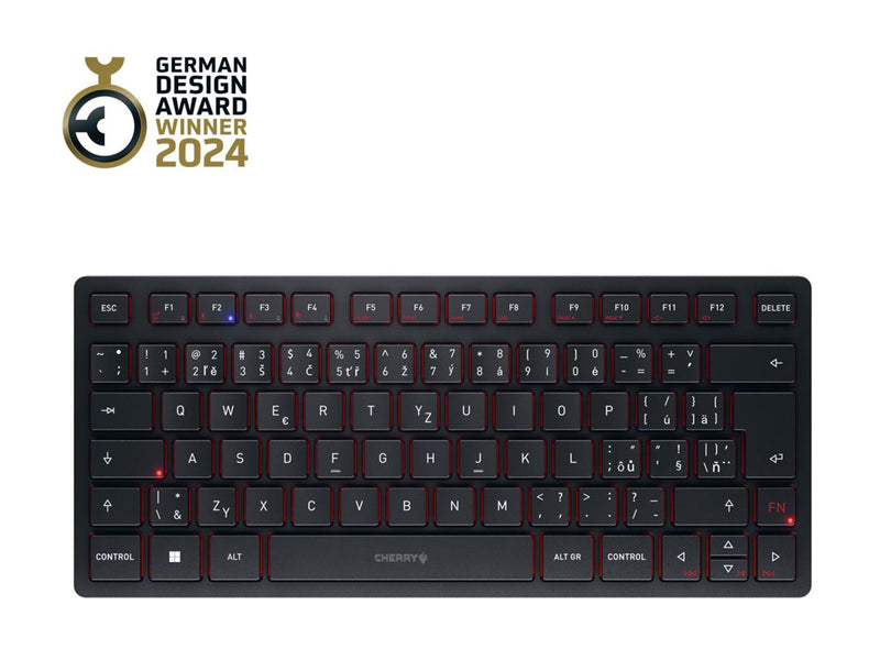 CHERRY Kabellose Mini-Tastatur – Kompakt & Flexibel