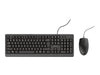 Trust TKM-250 Tastatur-Maus-Set – USB, spritzwassergeschützt