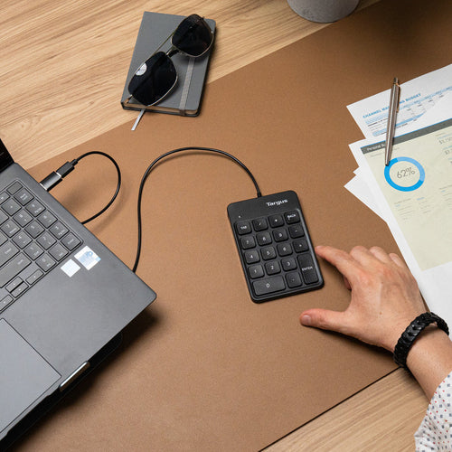 Targus USB-Zahlenblock – Einfaches Tippen, Plug & Play