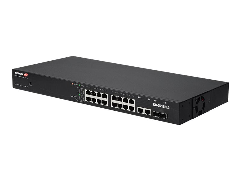 Edimax Netzwerk-Switch – 18 Anschlüsse, PoE+ Unterstützung