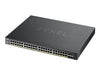 Zyxel 52-Port Gigabit Switch – PoE+ für effizientes Netzwerkmanagement