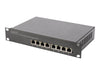 Digitus 8-Port Gigabit Switch – PoE+ für kleine Unternehmen