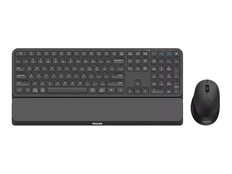Philips Kabelloses Tastatur-Maus-Set – Ergonomisch, Bluetooth
