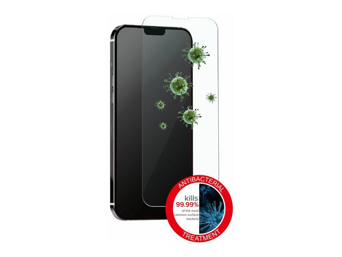 ESTUFF Bildschirmschutz für iPhone 13 mini – Antibakteriell, kratzfest