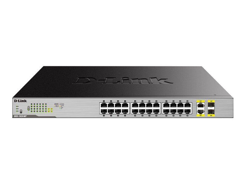 D-Link 26-Port Switch – PoE+ für einfache Netzwerkeinrichtung
