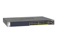 Netgear Netzwerk-Switch – 28 Anschlüsse, PoE+ Unterstützung