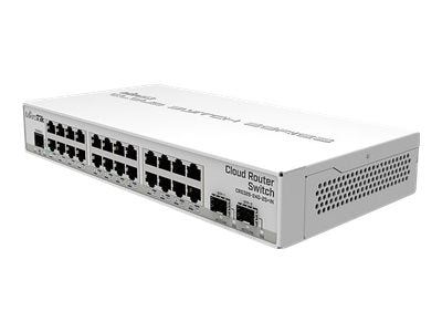 Mikrotik Cloud Router Switch – 24 Gigabit-Ports, 2 schnelle SFP+