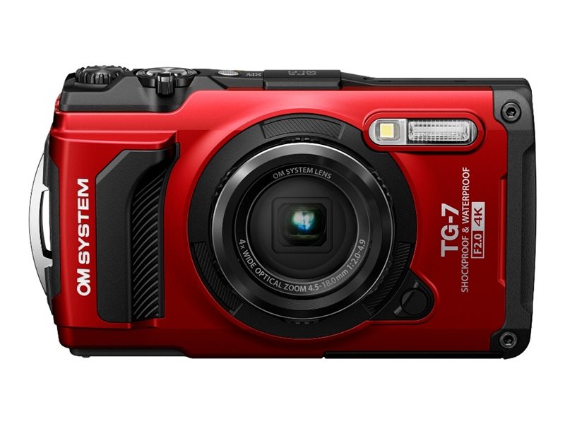 OLYMPUS Kompaktkamera – 12 MP, 4K-Video, wasserdicht bis 15 m