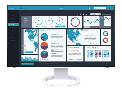 Eizo 27" Monitor – USB-C Docking, 2K-Display
