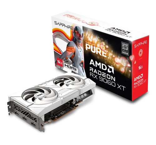 SAPPHIRE Grafikkarte – Radeon RX 9060 XT, 16 GB für 8K-Auflösung
