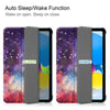 EET Tablet-Hülle für iPad 10. Gen – Galaxy Style, Auto-Wake Funktion