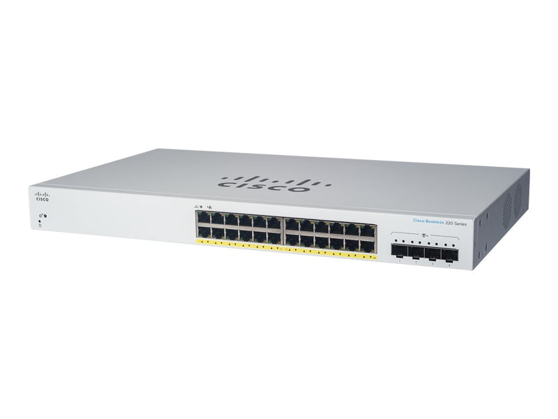 Cisco 24-Port Smart Switch – Gigabit Ethernet, PoE+ Unterstützung