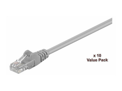 Microconnect Patch-Kabel – 2 m, 10er Pack, CAT 5e