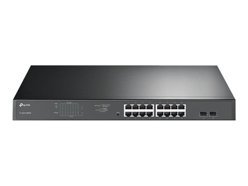TP-LINK JetStream Switch – 16 PoE+ Ports, Rack-montierbar