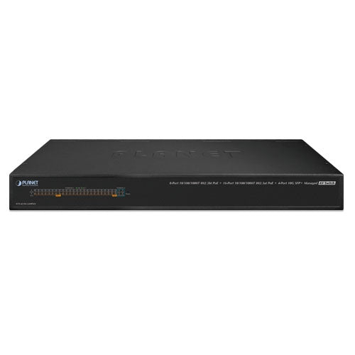 PLANET Managed AV Switch – 450W PoE, 24 Ports