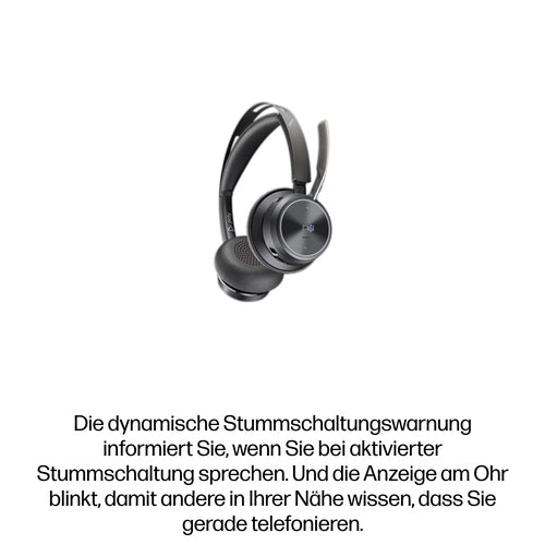HP Bluetooth-Headset – Kabellos mit USB-C und USB-A Adapter