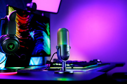 Razer Seiren V3 Chroma Mikrofon – USB-Anschluss, RGB-Beleuchtung