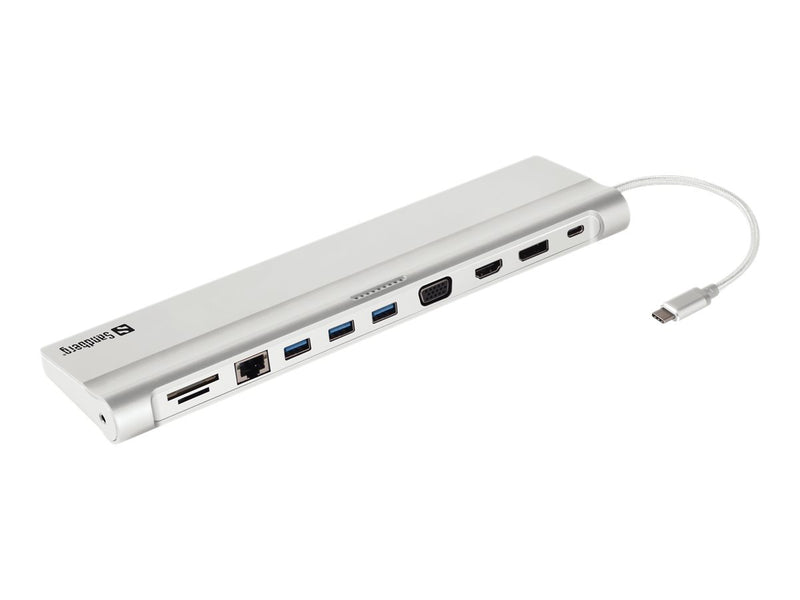 Sandberg USB-C Docking Station – Verbinden Sie alle Geräte einfach