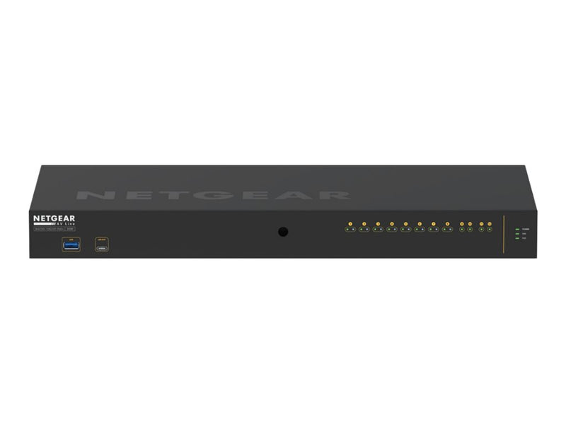 Netgear 12-Port Switch – PoE+ für Audio/Video, 10 Gigabit