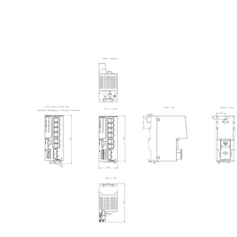 Siemens SCALANCE Netzwerk-Switch – Zuverlässige Verbindungslösung