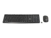 ULTRON Kabelloses Tastatur-Maus-Set – Einfaches Arbeiten, Deutsch Layout