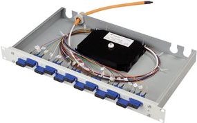 Telegärtner Glasfaser-Patchpanel – 6 Ports für schnelle Netzwerke