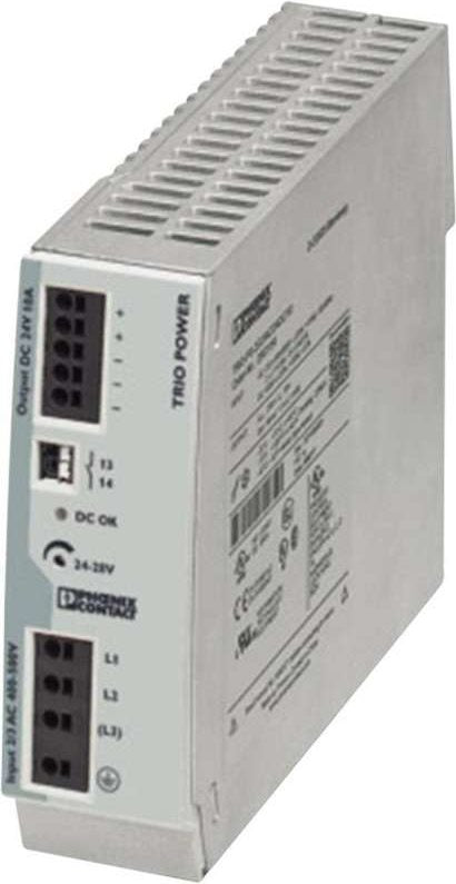 Phoenix Contact Netzteil – 24 V/DC, 10 A für Hutschienen