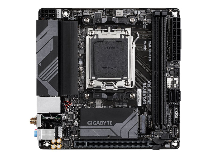 GIGABYTE Mini-ITX Motherboard – Wi-Fi 6E, Bluetooth