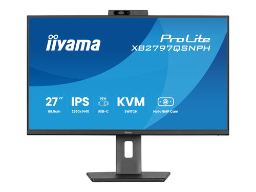 Iiyama 27" Monitor – 2K-Display, USB-C Anschluss