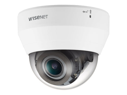 Hanwha Dome-Überwachungskamera – 4 MP, integriertes Mikrofon