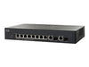 Cisco 10-Port Gigabit Switch – Smart, PoE-Unterstützung