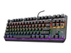 Trust GXT 834 TKL Tastatur – Mechanisch, Regenbogenlicht