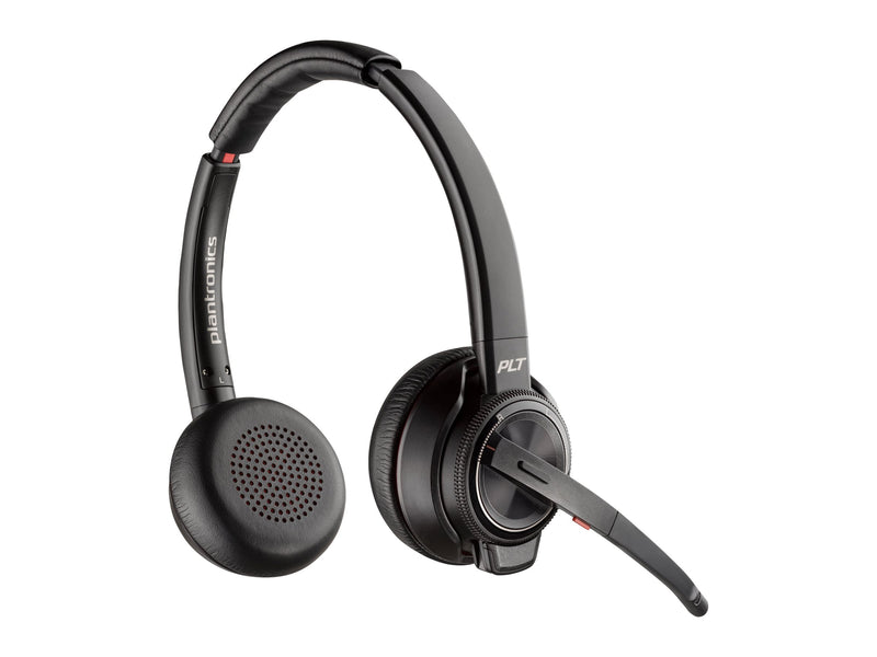 HP Poly Savi 8220 Headset – Geräuschunterdrückung, Ladestation