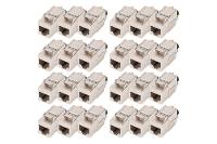 Digitus CAT 8.1 Keystone Modul – werkzeugfrei, geschirmt, 24 Stück