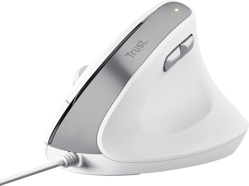 Trust Bayo II Ergonomische Maus – Vertikal, kabelgebunden, 6 Tasten