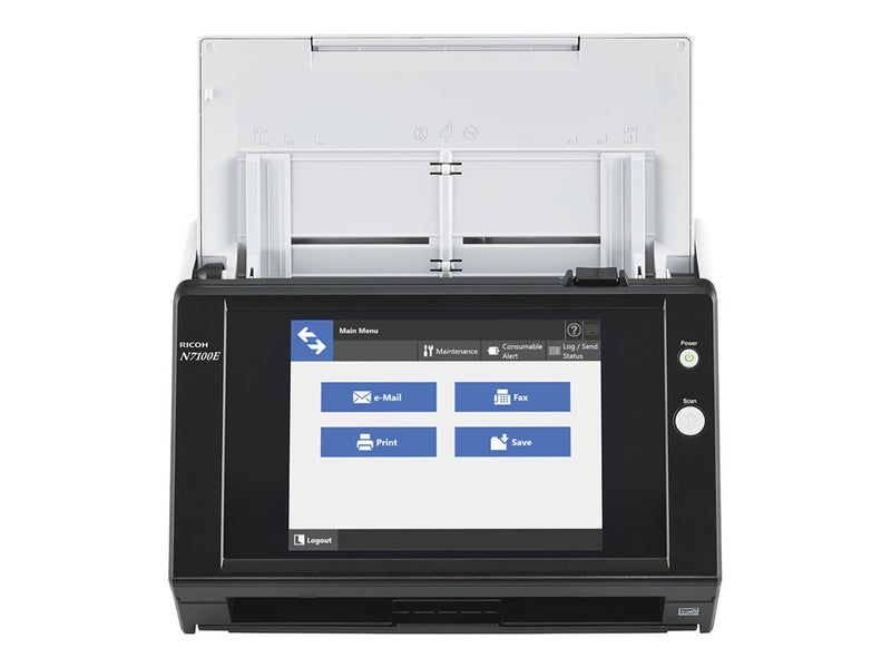Fujitsu Netzwerkscanner – Touchscreen, schnelles Scannen