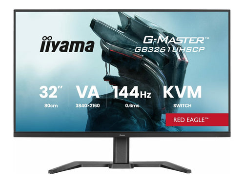 Iiyama 32" Gaming-Monitor – 4K, 144 Hz, HDR10
