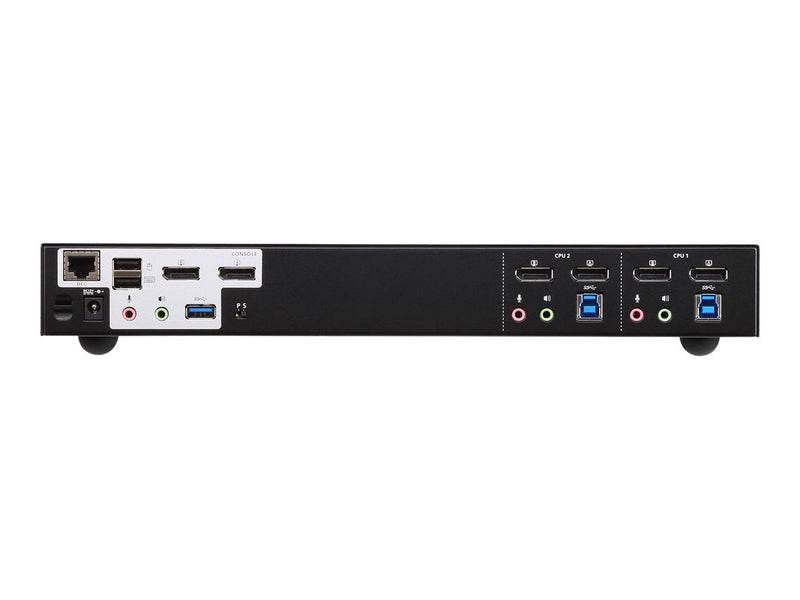 Aten 2-Port KVMP-Switch – 4K DisplayPort, USB 3.0, Audio