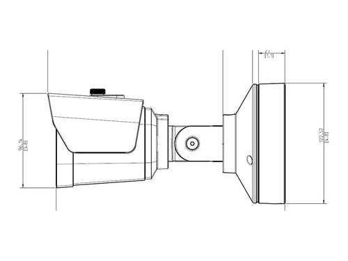 BOSCH Bullet Überwachungskamera – 2 MP, wetterfest