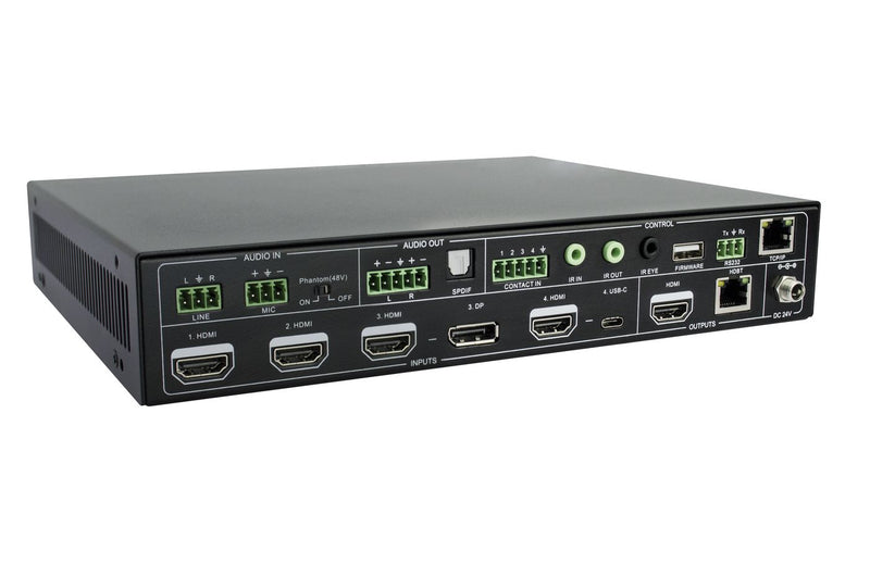 EET Vivolink Präsentations-Switcher – 4K, vielseitige Anschlussmöglichkeiten