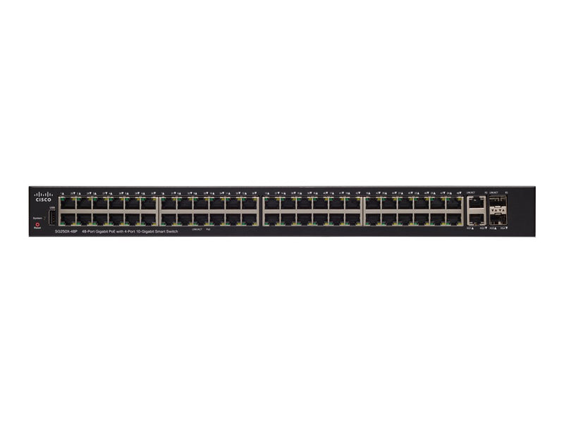 Cisco 48-Port Gigabit-Switch – PoE-Unterstützung, 10G Uplinks