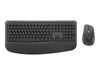 Logitech Signature Comfort Plus Tastatur-Maus-Set – Ergonomisch, leise
