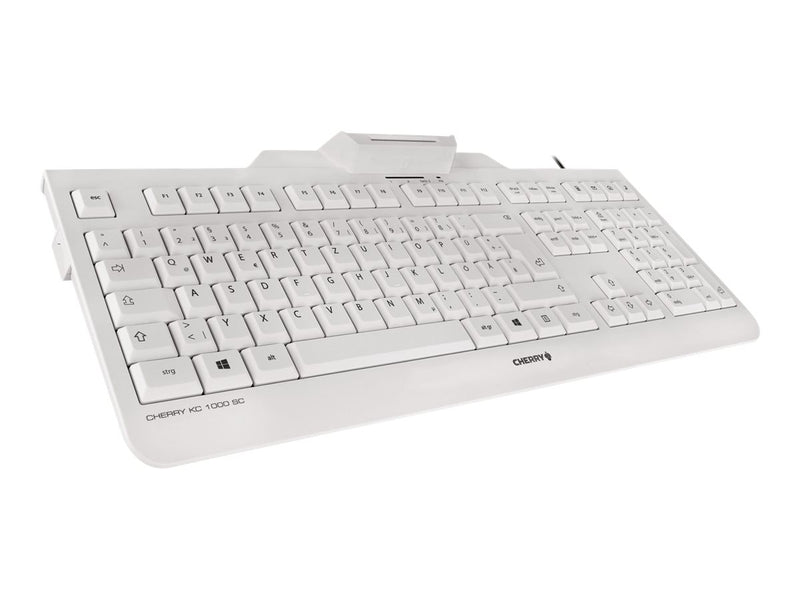 CHERRY USB-Tastatur – Mit Smart Card-Lesegerät, Pan-Nordic Layout
